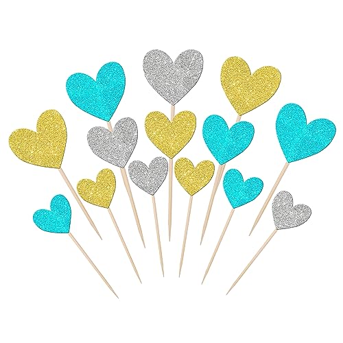 Blue Gold Silver