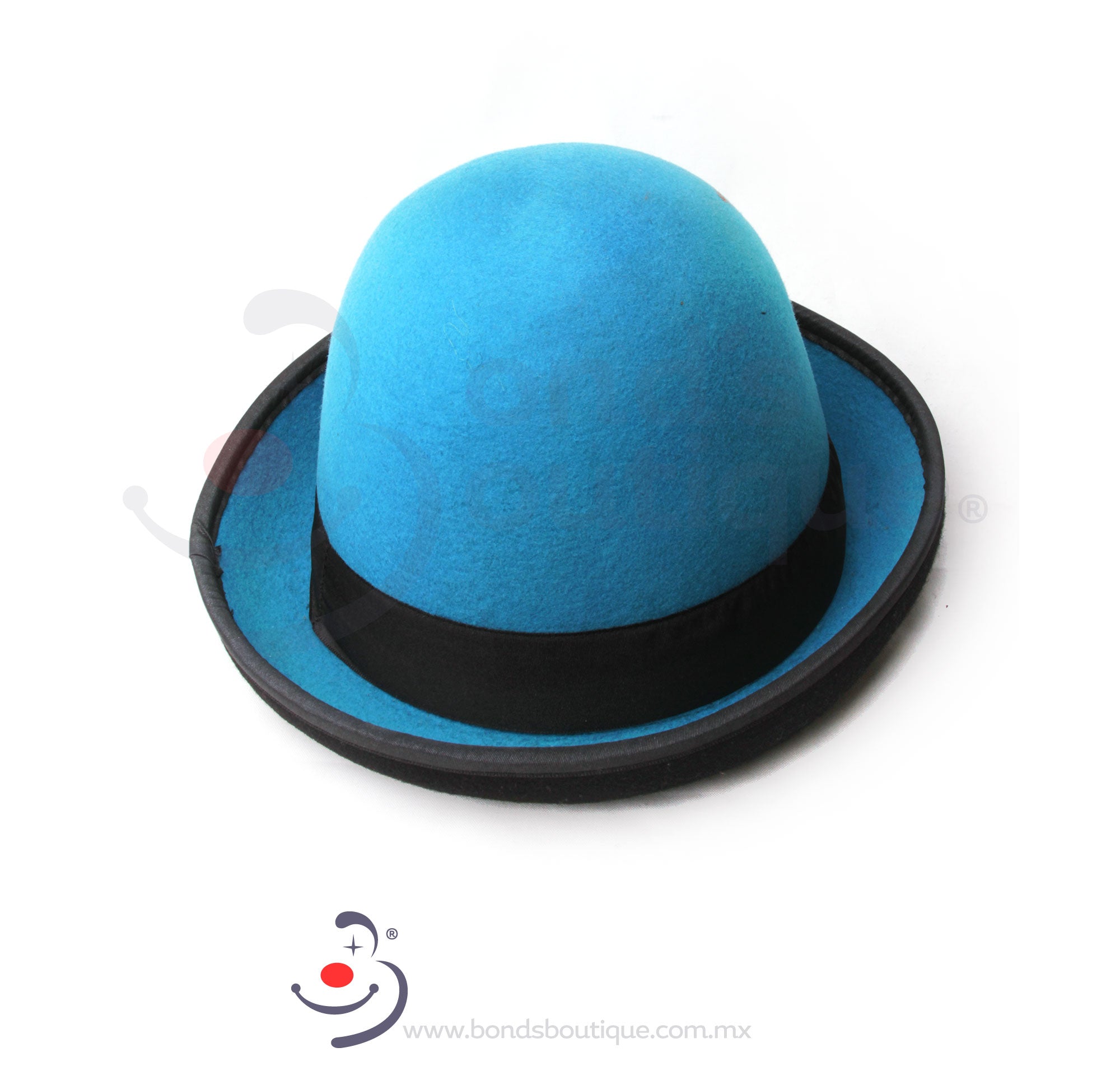 Azul Turquesa/Cinta Negra/Base Negra