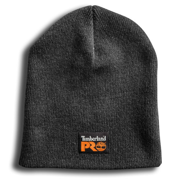 Timberland PRO Beanie - Dark Grey Winter Hat for Men & Women | Warm Fleece Lined Skull Cap for Outdoor Activities, Hiking, and Cold Weather