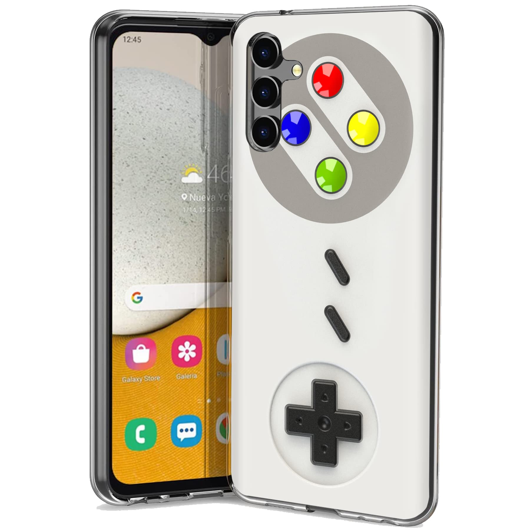 Samsung Galaxy A13 4G Case - Slim Thin TPU Gel Cover with Gameboy Print | Lightweight, Flexible & Scratch-Resistant | Perfect for Gaming, Daily Use & Travel | Printed in USA