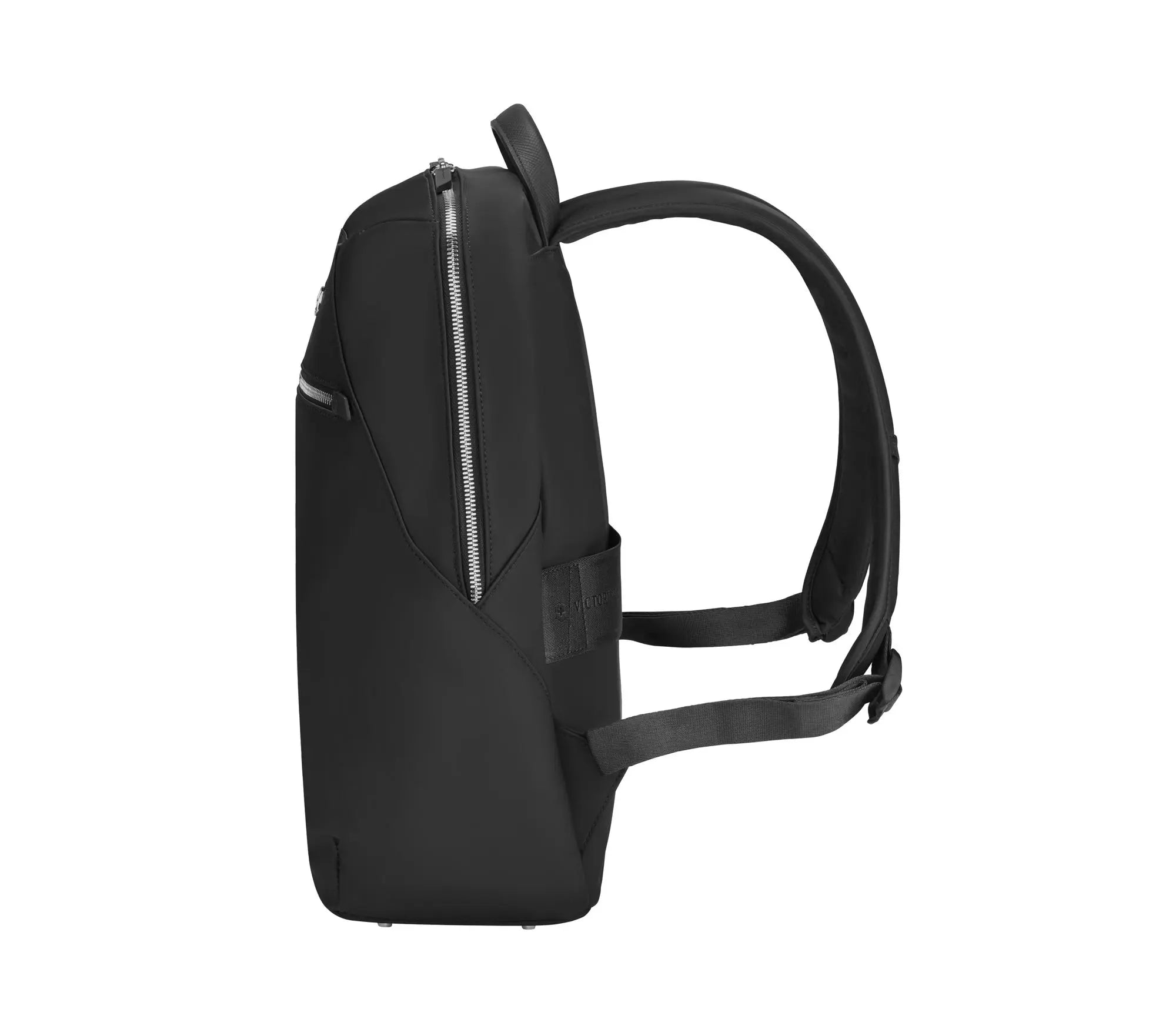 Victoria Signature Compact Backpack 14 Inch Laptop Backpack for Women & Men - Lightweight Travel Daypack, Water-Resistant School College Bag - Perfect for Work, Commuting & Outdoor Adventures (Black)