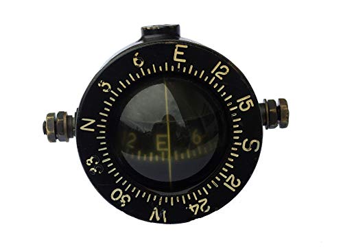 Vintage Compass Navigation Poster - 20x30 Inch Laminated Wall Art with Vibrant Colors | Perfect for Home Office Decor, Nautical Theme Rooms & Gift Ideas