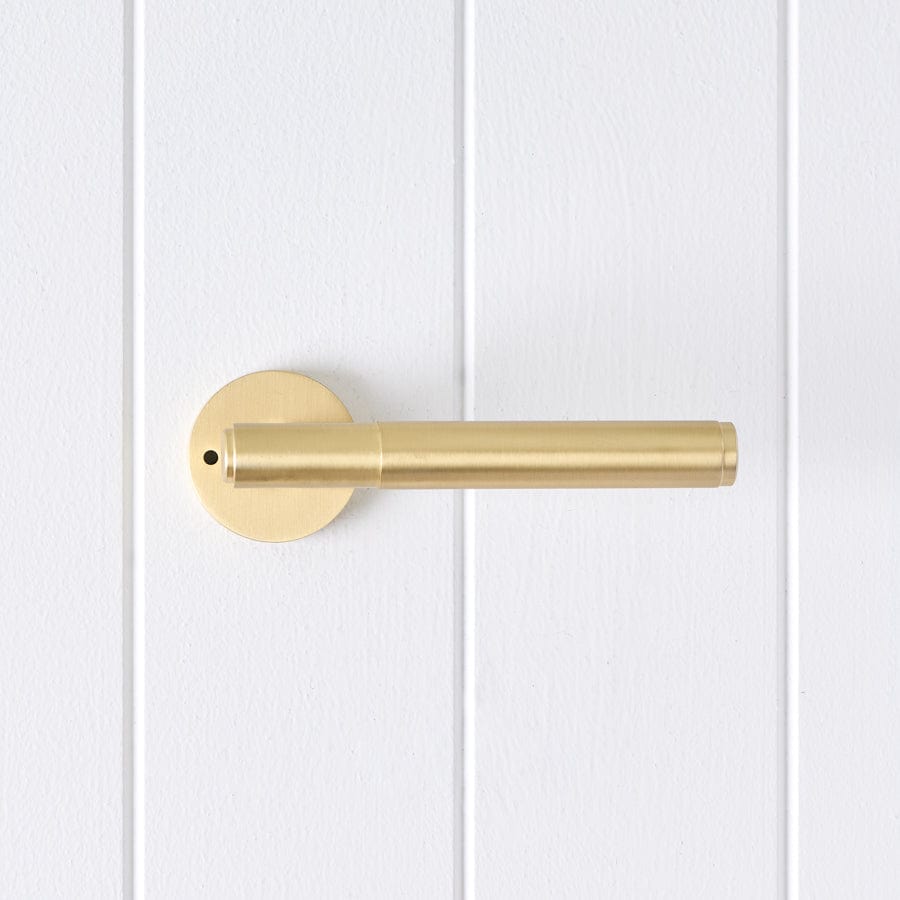 Premium Brushed Brass Door Handle - Elegant & Durable Hardware for Melbourne Homes | Perfect for Interior & Exterior Doors, Cabinets, and Wardrobes