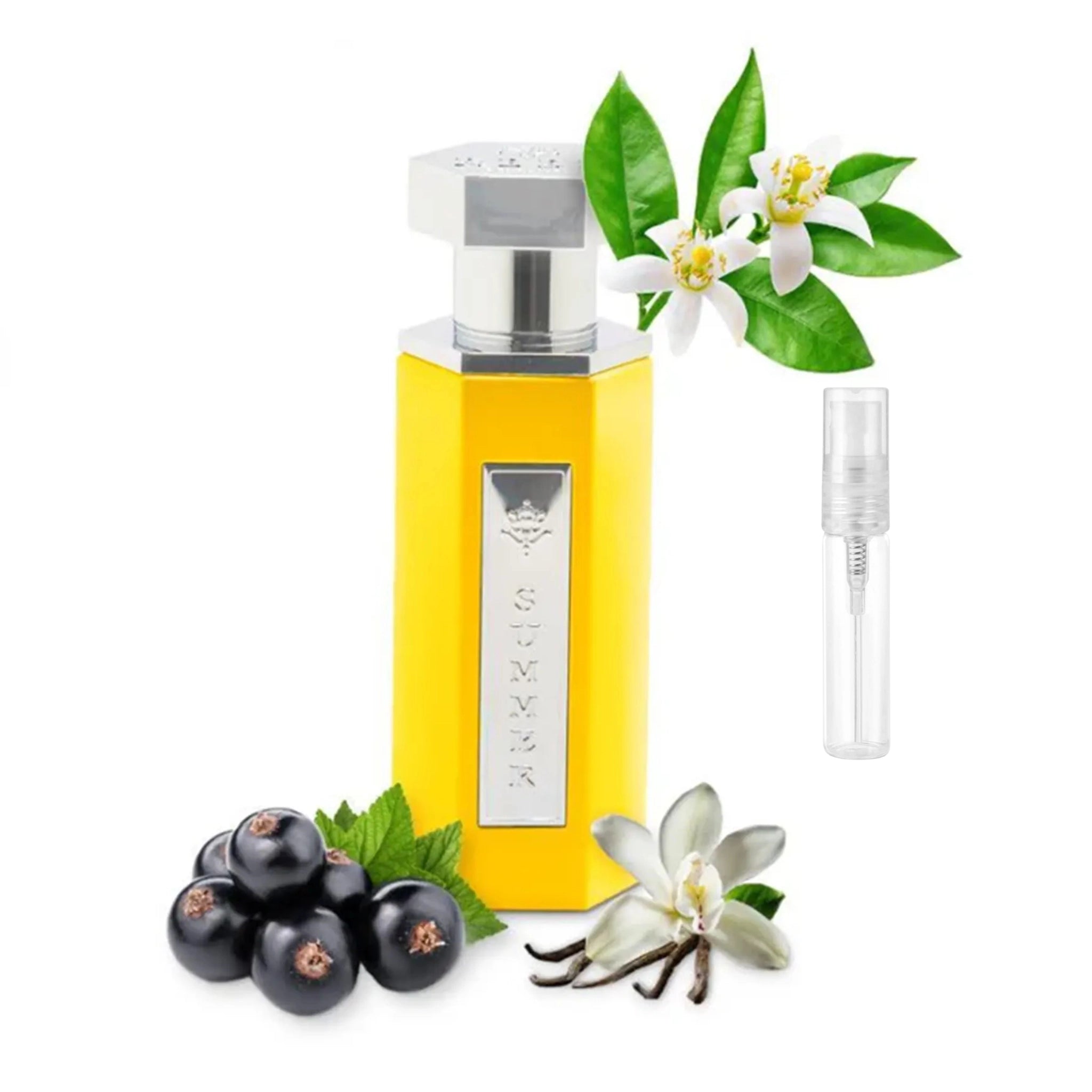 REEF Summer Yellow Eau De Parfum Sample 2ml - Tropical Floral Fragrance for Women, Perfect for Travel & Everyday Wear