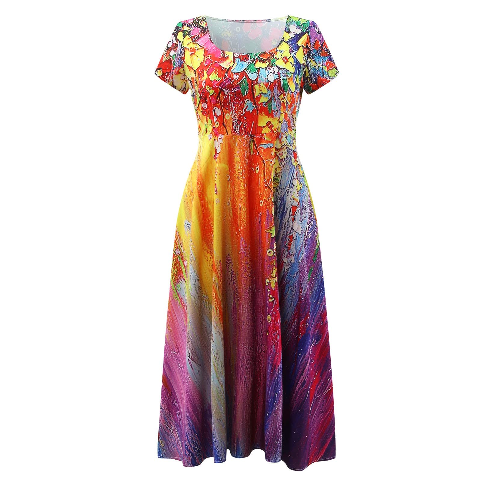 Elegant Long Bridesmaid Dresses for Women - Sexy Summer Party Club Night & Boho Beach Dress - Perfect for Weddings, Bachelorette Parties, Beach Vacations and Night Out
