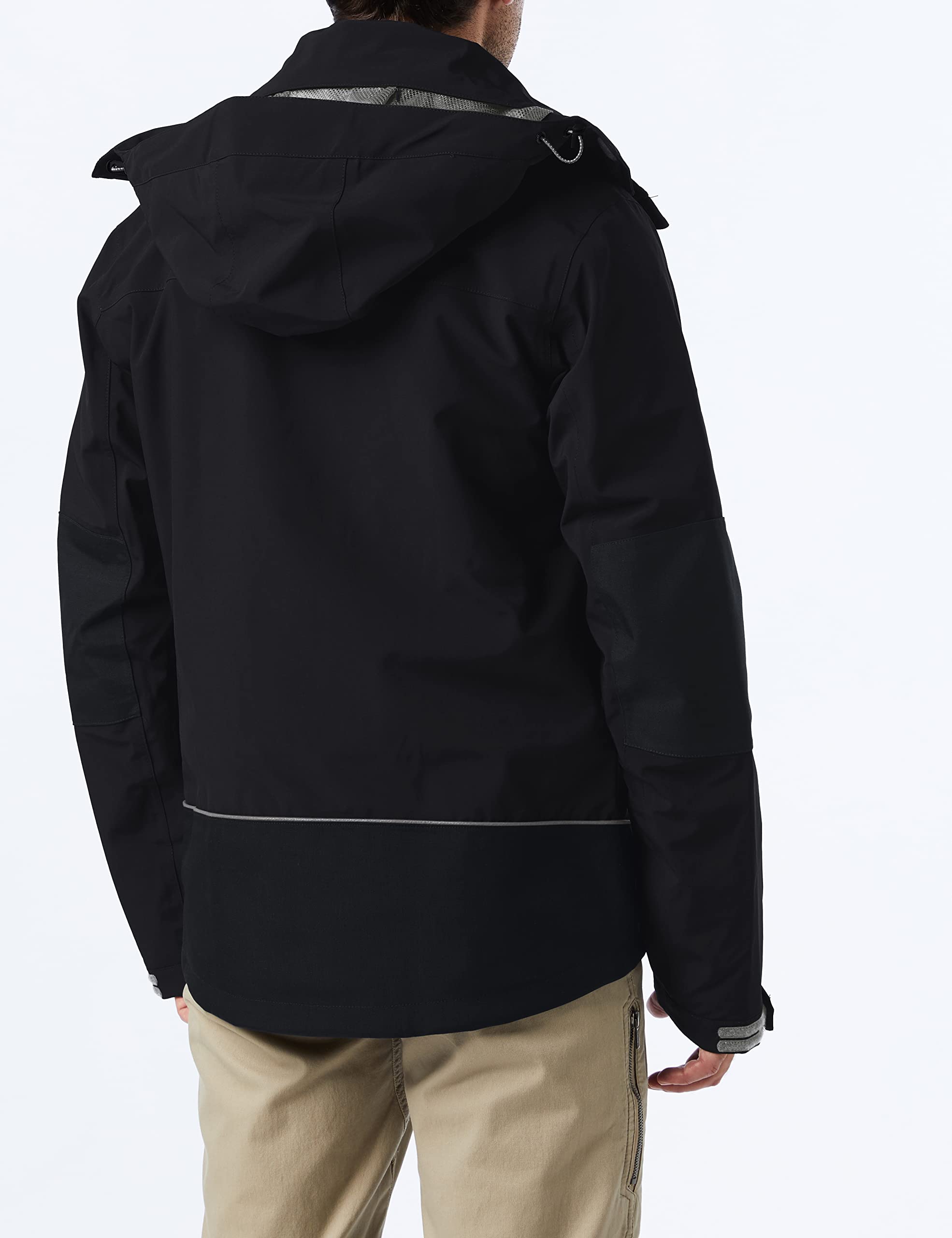 James Harvest Men's Islandblock Jacket - Lightweight Water-Resistant Windbreaker for Outdoor Activities, Hiking & Travel