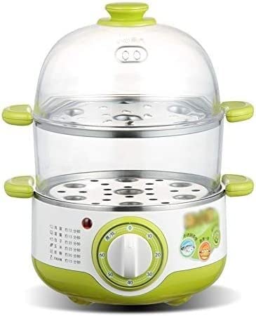 ADAPEY Electric Food Steamer - Multifunctional Stainless Steel Egg Cooker & Vegetable Steamer for Healthy Cooking | Perfect for Breakfast Meal Prep & Home Kitchen Use
