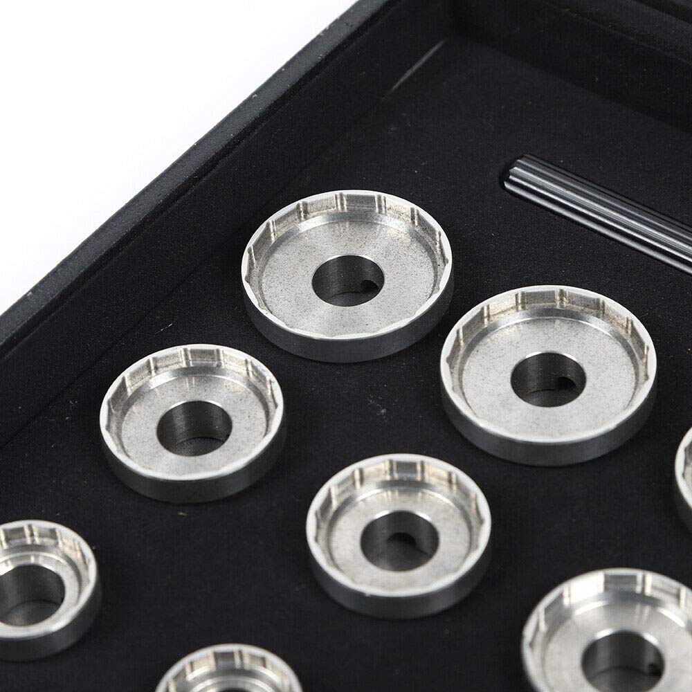 **15-Piece Watch Case Back Opener Repair Kit – Compatible with Breitling Watches – Professional Watch Removal & Repair Tool Set for DIY & Watchmakers – USA Made**    *(Perfect for watch repair, maintenance, and battery replacement at home or in professional workshops.)*