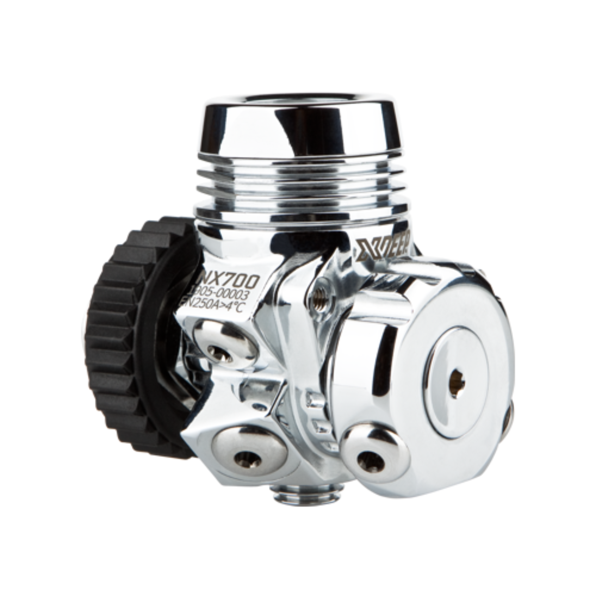 XDEEP NX700 Scuba Diving Regulator First Stage - Premium Performance for Professional and Recreational Divers - Perfect for Deep Sea Diving and Underwater Exploration