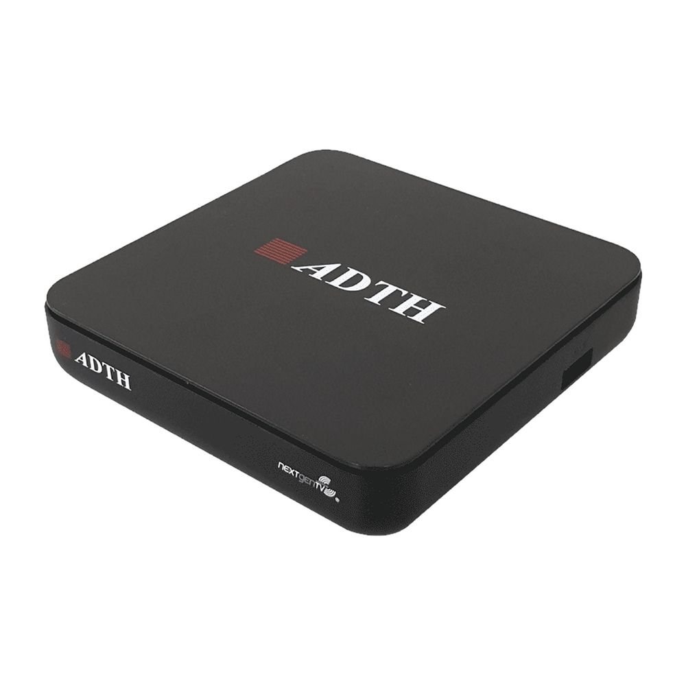 Adth X23A3U Next Generation ATSC 3.0 Single OTA Tuner - Digital TV Antenna Receiver for Cord Cutting, Home Theater & Outdoor Entertainment