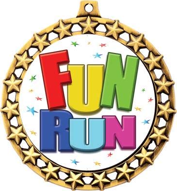 2.5 Inch Galaxy Star Fun Run Medals - Custom Race Awards for 5K, Marathon & Charity Events - Durable & Lightweight for Runners