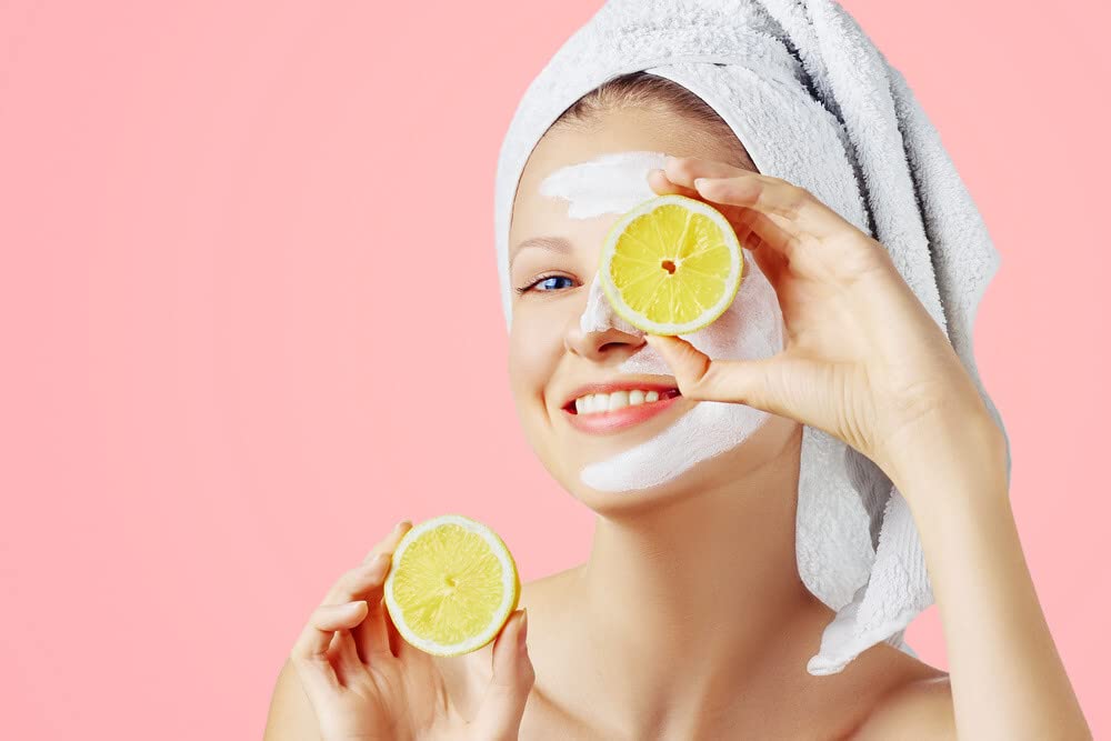 Organic Lemon Peel Powder for Skin & Hair Care - 100% Natural Citrus Limonum, Dried Lime (Nimbu) - Brightens Skin, Evens Tone, Face Mask & Pack - 100g (Pack of 2) - Perfect for DIY Beauty Treatments & Healthy Hair Routines