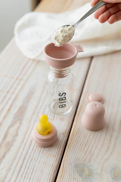 BIBS Premium Glass Baby Bottle - BPA-Free, Durable & Safe for Newborns & Infants - Perfect for Breastfeeding, Formula Feeding & On-the-Go Use