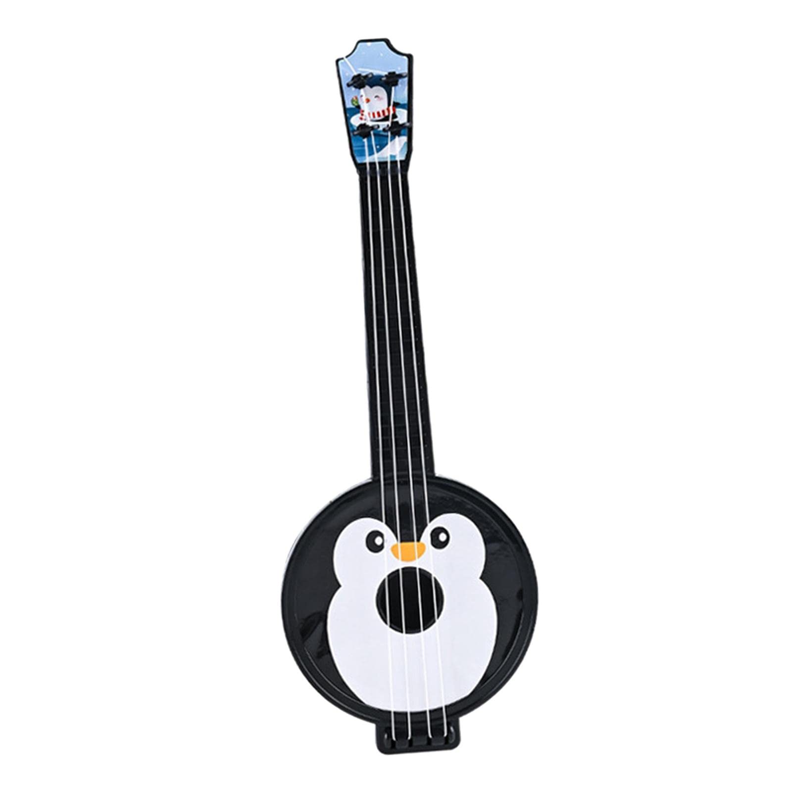 Harayaa 4-String Ukulele Toy for Kids - Early Educational Musical Instrument for Boys, Girls, Toddlers & Beginners | Perfect Christmas Gift (Penguin Design) - Ideal for Birthday Parties, Music Lessons & Family Fun