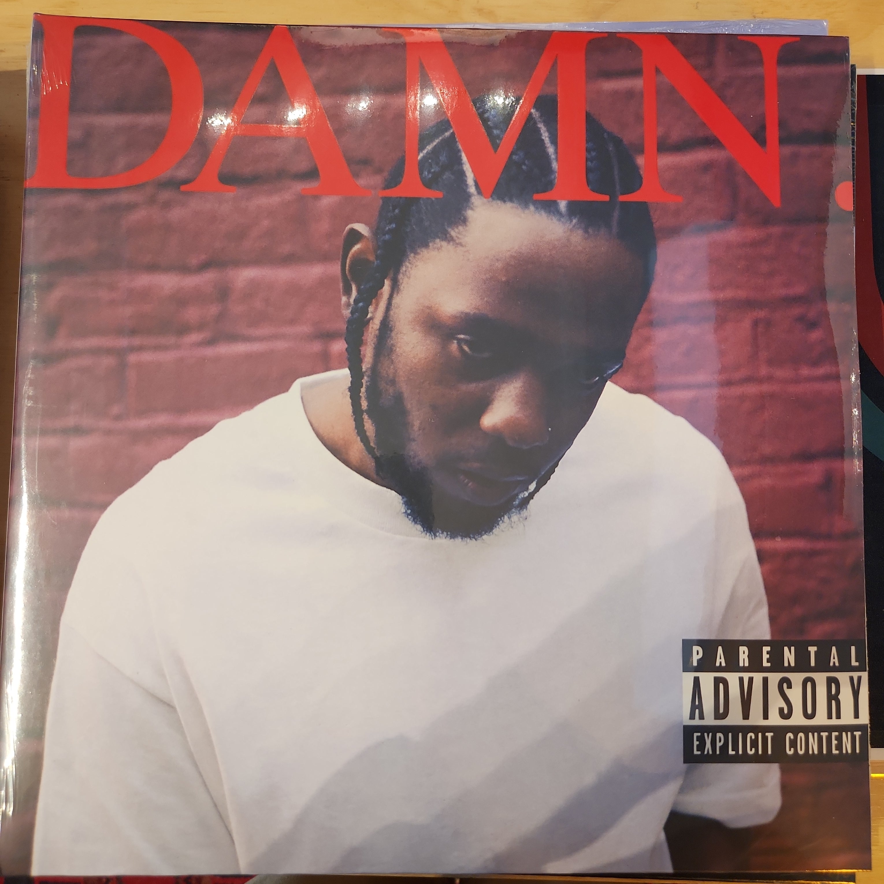 Kendrick Lamar DAMN. Vinyl LP Record - Limited Edition Hip Hop Music Album for Collectors & Audiophiles - Perfect for Home Listening & Gifts