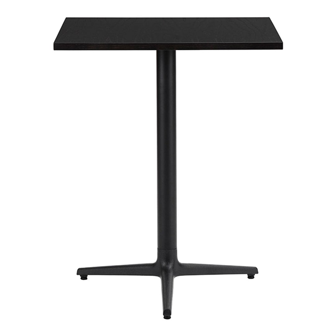 Allez Square Cafe Table with 3 Legs - Perfect for Outdoor Dining, Patio, and Bistro Settings