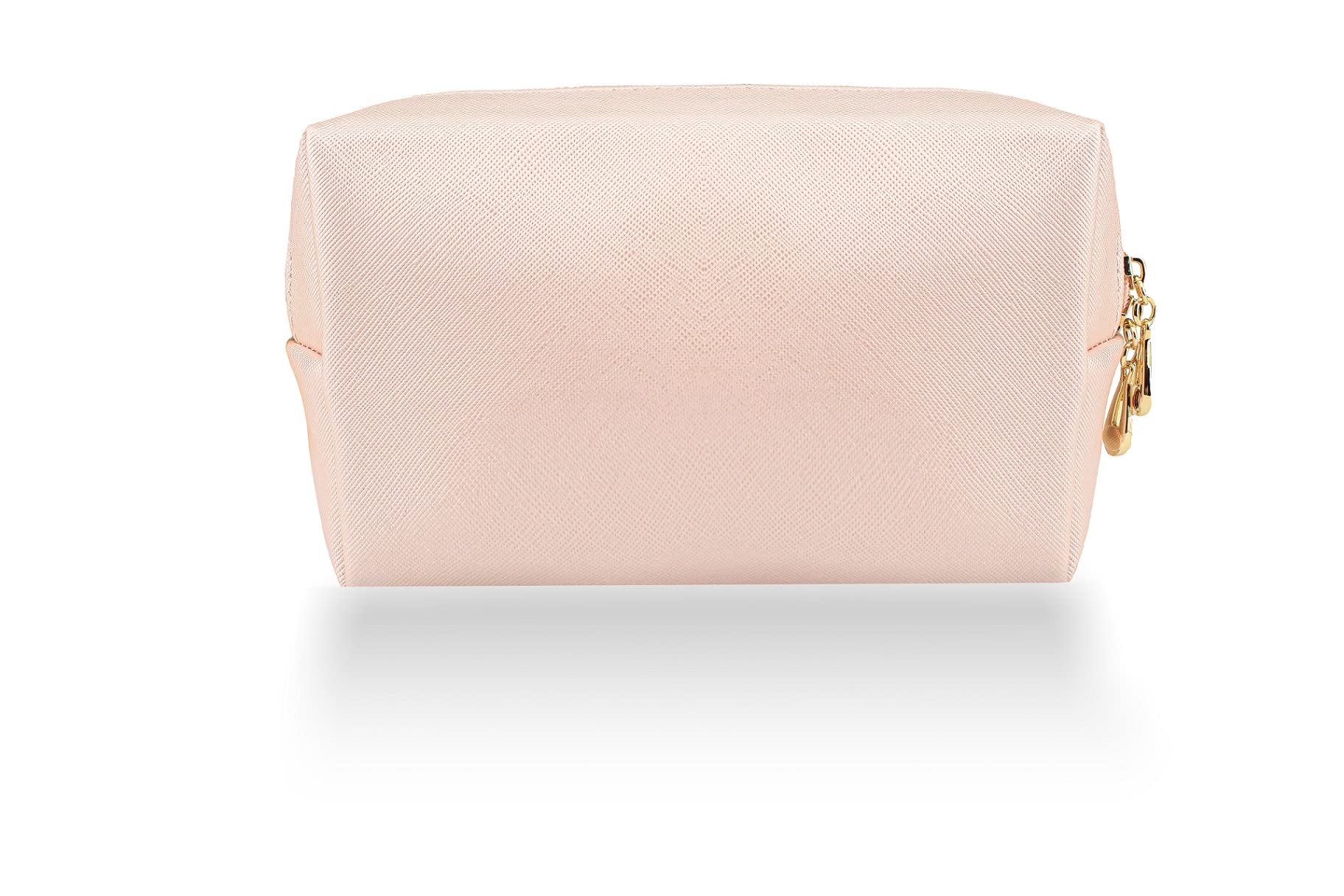 Portable Waterproof Makeup Bag for Women - Travel Cosmetic Pouch Toiletry Organizer (Light Pink) - Perfect for Travel, Gym, and Everyday Use