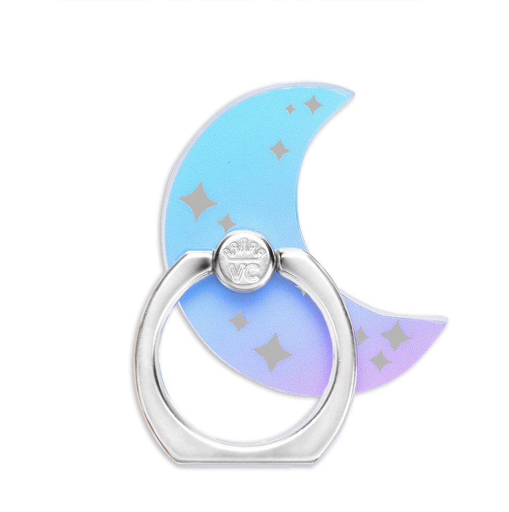 Starry Night Phone Ring Holder - Grip Stand for Smartphones - Perfect for Selfies, Videos & Hands-Free Use at Home, Work & Travel