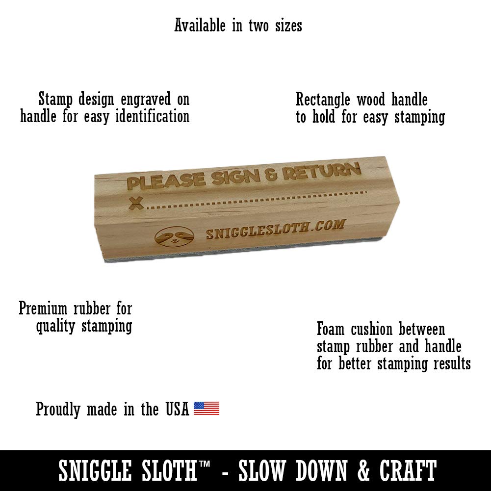Happy Birthday Rubber Stamp for Crafting - 2.5in Small | DIY Cards & Scrapbooking