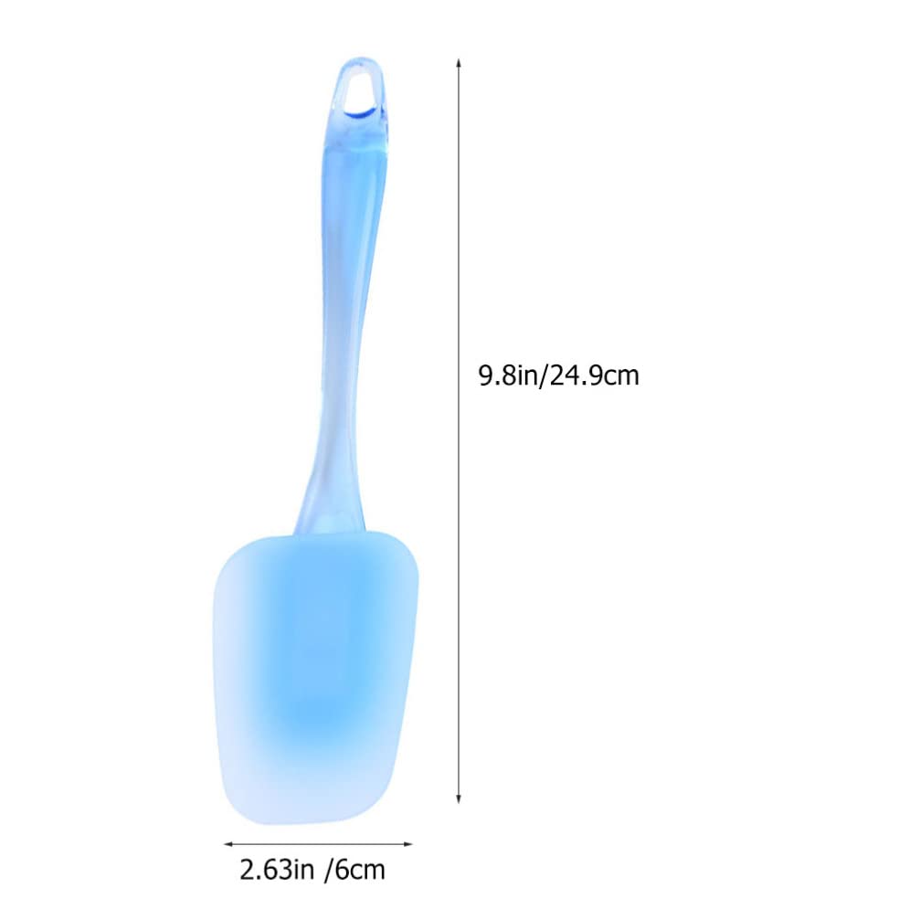 3-Piece Silicone Spatula Set for Baking - Non-Stick Kitchen Spatulas for Cake, Jam, Frosting & Cream - Perfect for Home Bakers, Cake Decorating & Kitchen Use - Dishwasher Safe & Heat Resistant