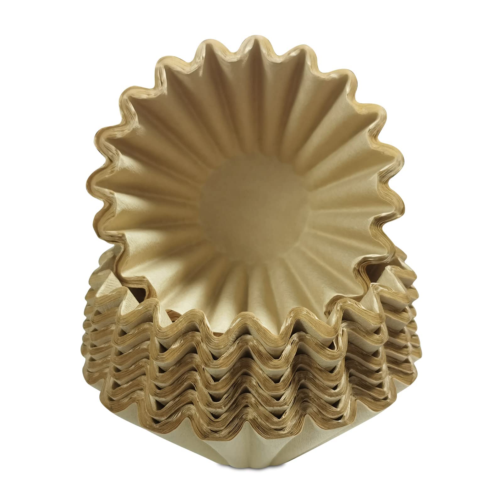 100 Pcs Unbleached Coffee Filters 1-4 Cup for Home & Office Brewing
