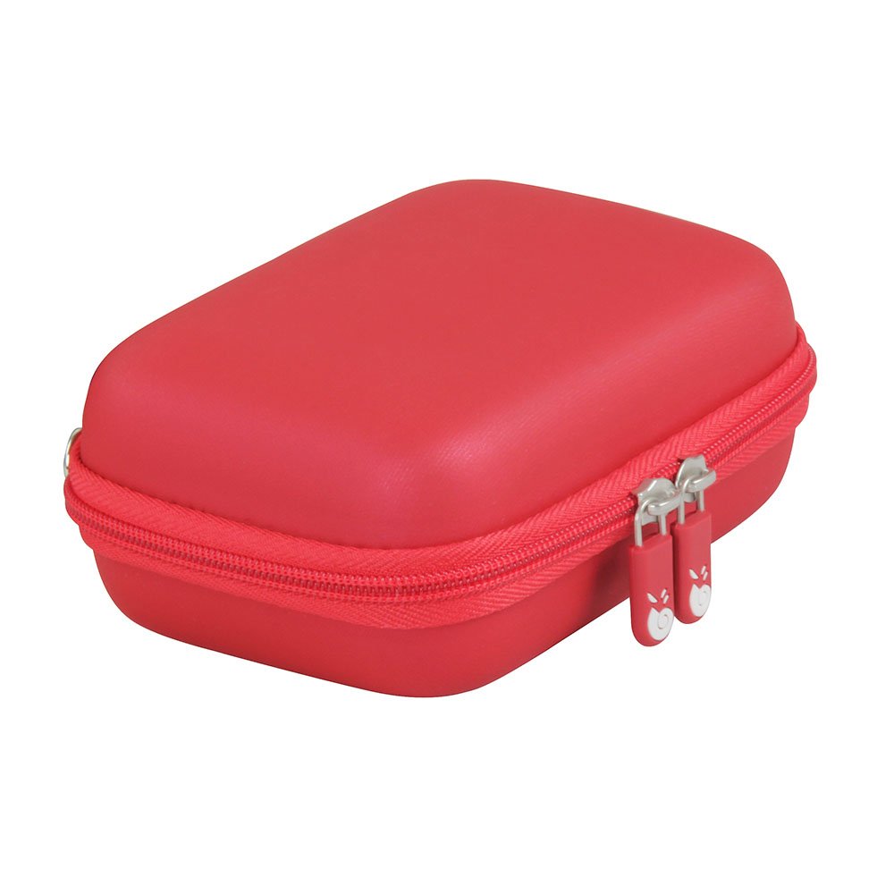 Hermitshell Hard EVA Travel Case for HP Sprocket Portable Photo Printer - Durable Protective Cover with Secure Fit, Compact & Lightweight Design (Red) - Perfect for Travel, Home Storage & On-the-Go Printing Protection
