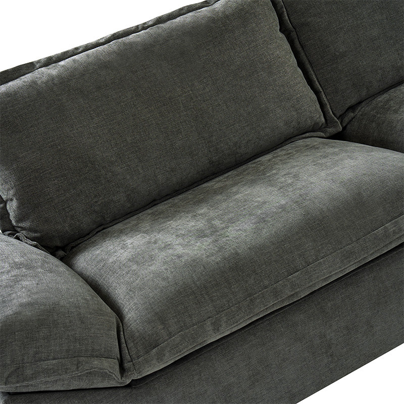 Fabiola Mini Sofa with Storage & Seamless Design - Compact Modern Loveseat for Small Spaces, Living Room, Bedroom or Dorm