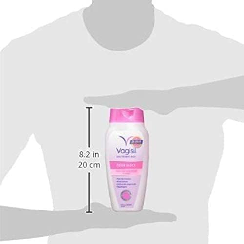Vagisil Odor Block Daily Intimate Vaginal Wash 12 oz - pH Balanced Feminine Hygiene Cleanser for Women | Gentle & Soothing Formula for Daily Use, Freshness & Comfort All Day