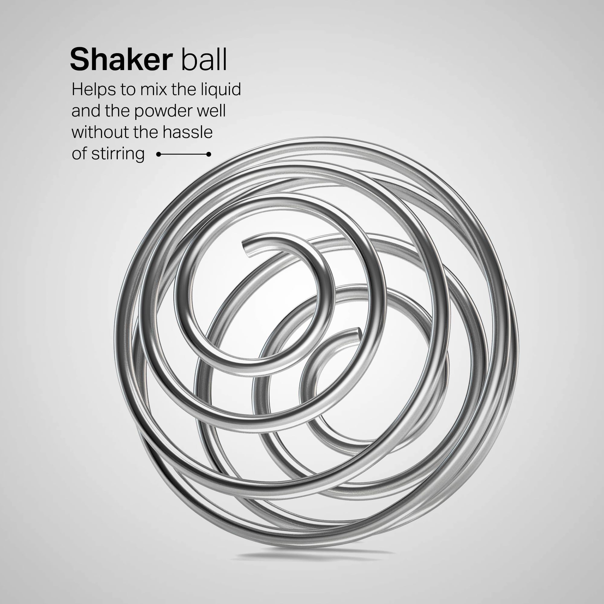 Premium 600ml Protein Shaker Bottle with Stainless Steel Whisk Ball & Powder Funnel - Leak-Proof Workout Shaker Cup for Protein Powder & Pre-Workout Drinks - Perfect for Gym, Fitness & Post-Workout Recovery