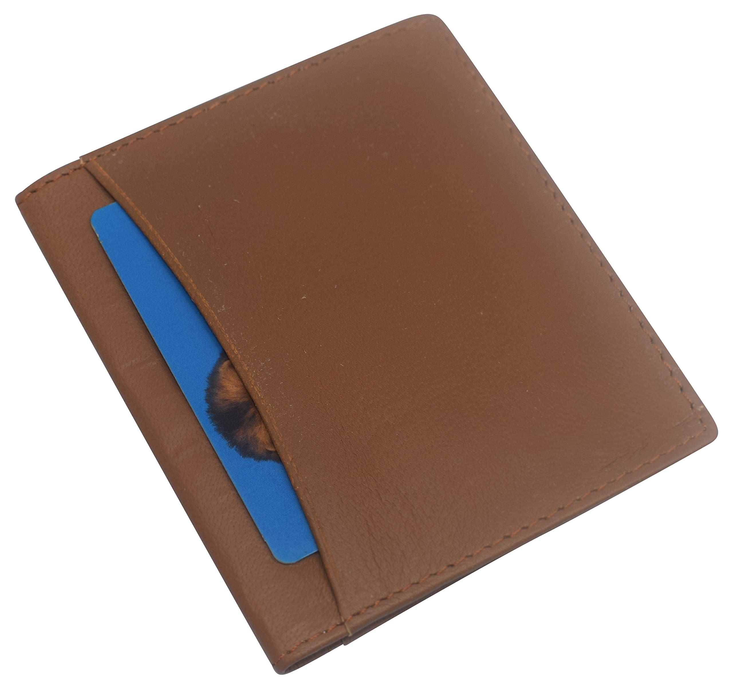 RFID Blocking Genuine Leather Vaccine Card Holder & Passport Cover - Travel Organizer for Vaccination Records (Tan) | Perfect for Airports, Doctor Visits & International Travel