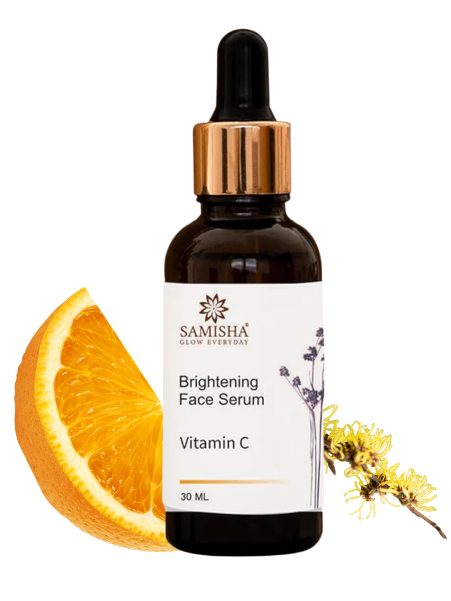 Organic Vitamin C Face Serum for Glowing & Brightening Skin - Anti-Aging, Dark Spot & Pigmentation Treatment - Daily Facial Serum for Women | Perfect for Morning/Night Skincare Routine & Travel Essentials