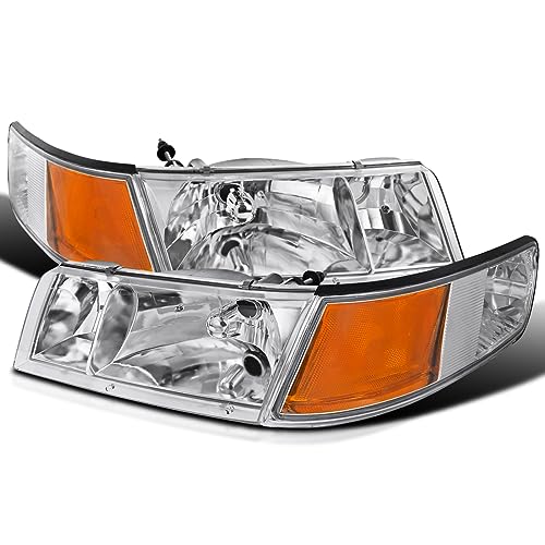 Chrome Housing Clear Lens