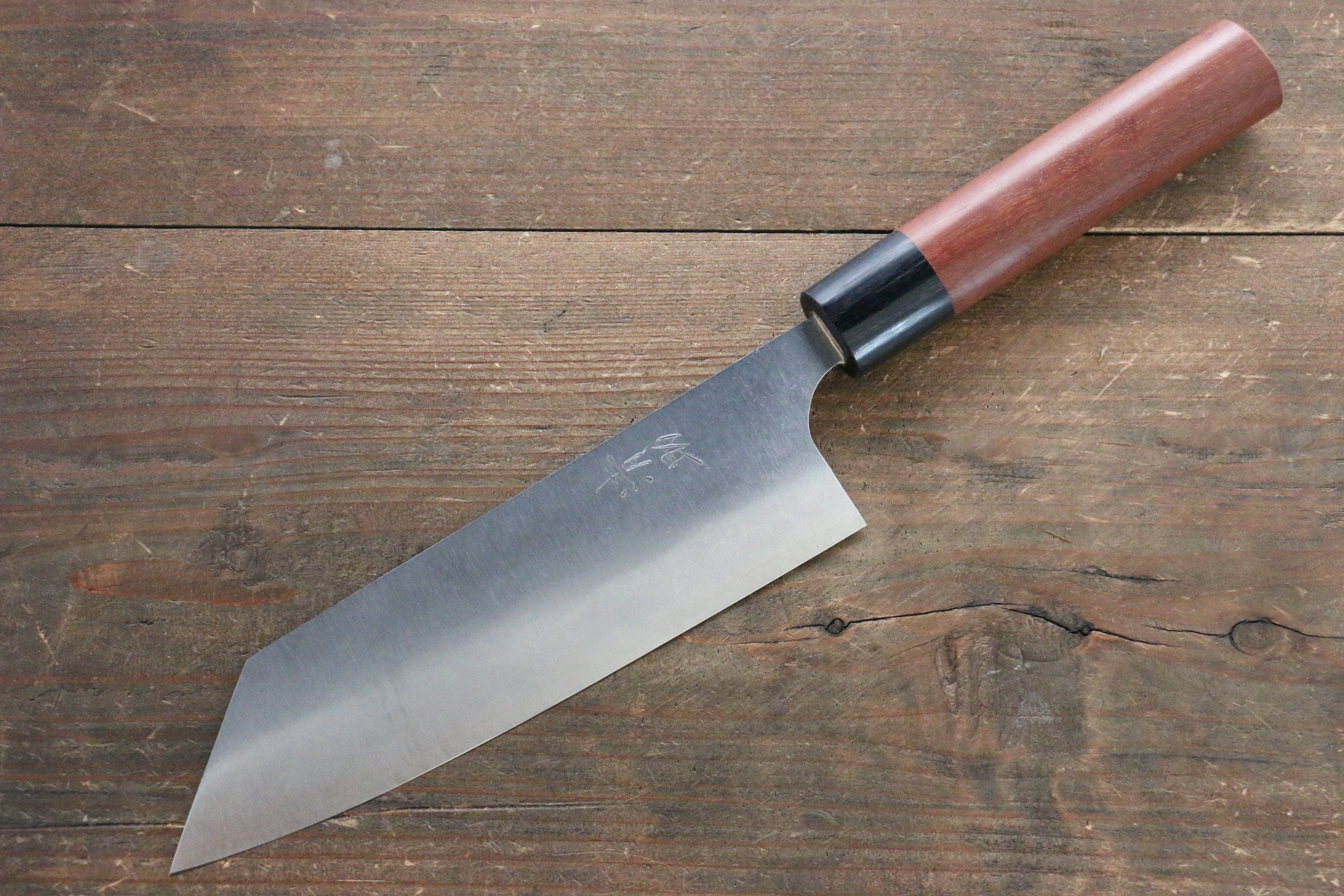 Premium Seisuke SG2 Bunka Knife 180mm with Jarrah Wood Handle - Japanese Kitchen Knife for Slicing, Dicing & Precision Cutting