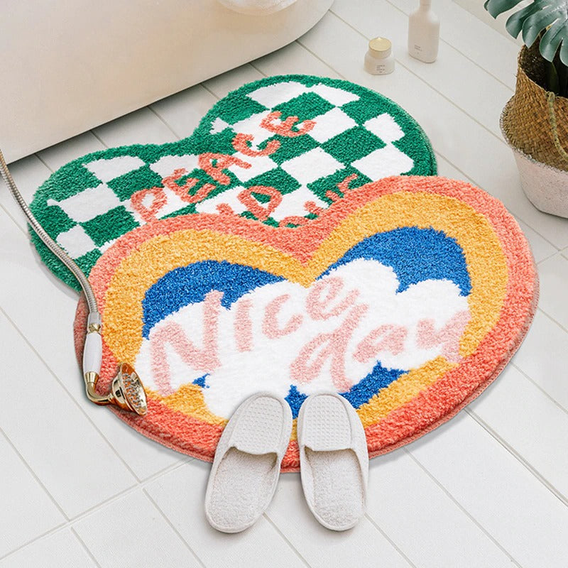 Nice Day Accent Rug - Soft Non-Slip Decorative Throw Rug for Living Room, Bedroom, Entryway - Perfect for Home Decor & Cozy Spaces