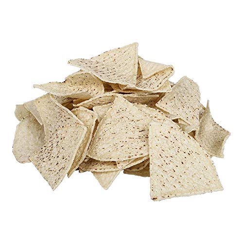 Mission Foods Pre-Cut Unfried White Corn Tortilla Chips - 4 Cut, 30 Pound Bulk Pack - Perfect for Restaurants, Catering & Large Events