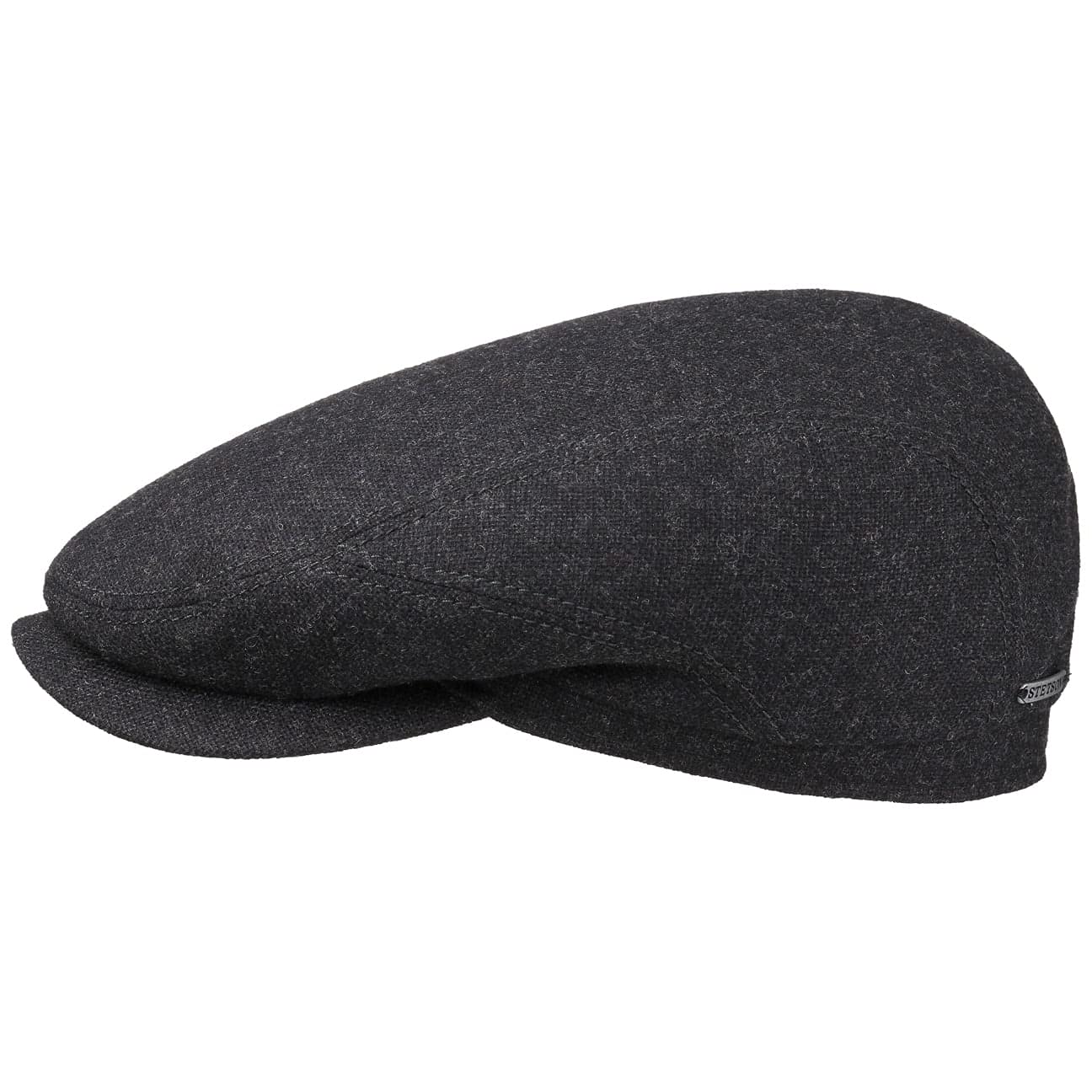 Stetson Belfast Wool Blend Flat Cap for Men - Classic EU-Made Winter Hat for Casual & Outdoor Wear