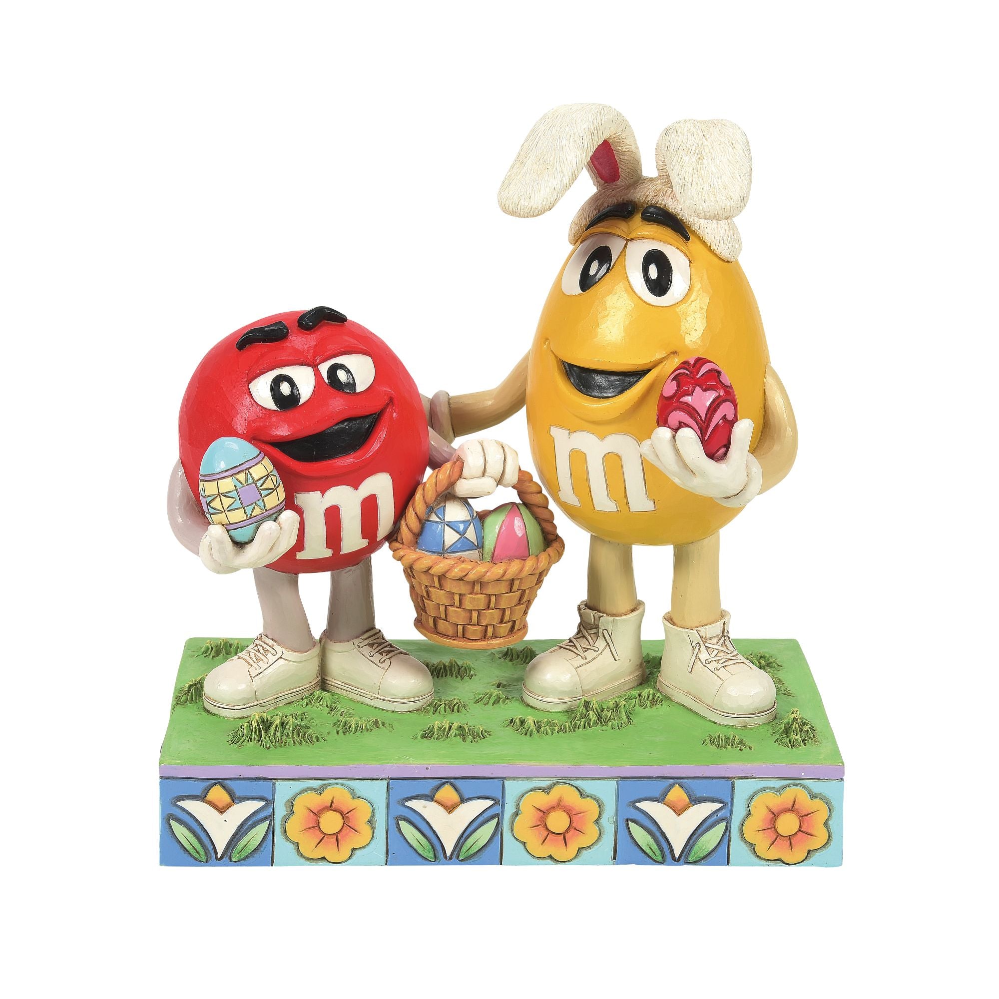 M&M'S Red & Yellow Chocolate Candy Characters - Bulk Pack for Halloween, Christmas & Party Favors - Perfect for Baking, Gift Baskets & Movie Night Snacks