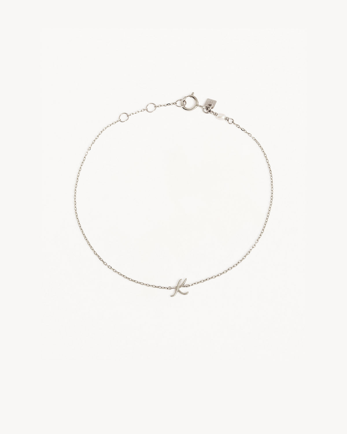 Sterling Silver Love Letter Bracelet - Engraved Romantic Gift for Her - Perfect for Anniversaries, Valentine's Day & Special Occasions