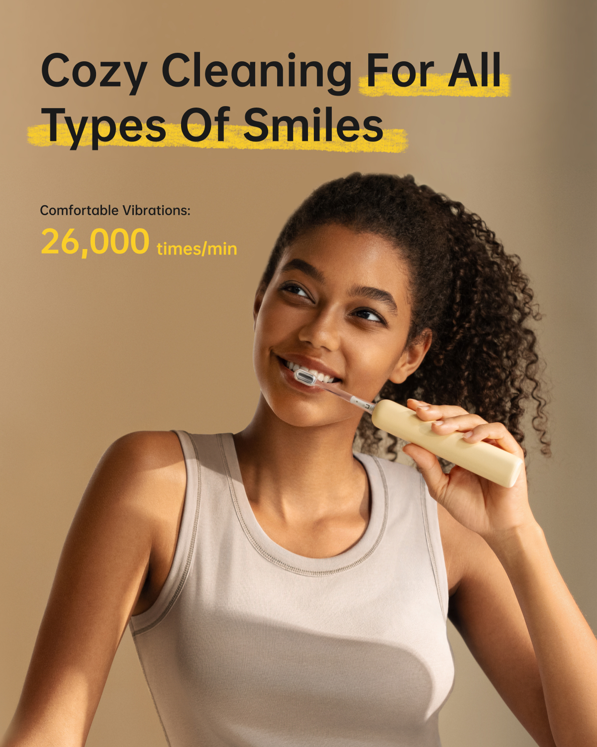 Laifen Wave Special Electric Toothbrush - Ultra Sonic Rechargeable Toothbrush with 5 Cleaning Modes, Whitening & Gum Care - Perfect for Travel, Home & Daily Oral Hygiene Routine