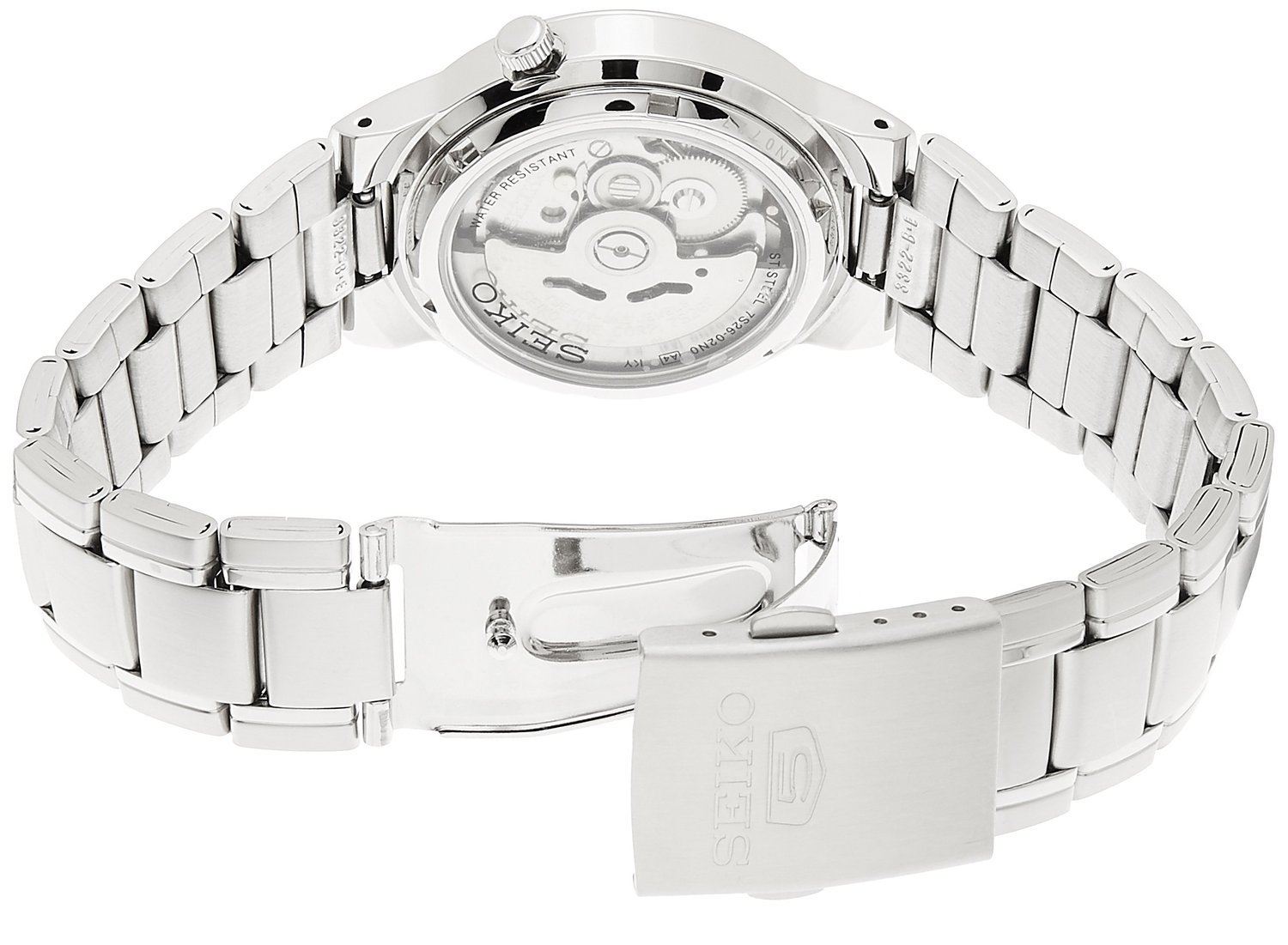 Seiko Men's Automatic Watch with Analogue Display - Silver Stainless Steel Bracelet | Premium Japanese Timepiece for Business, Casual & Formal Wear | Water Resistant & Durable