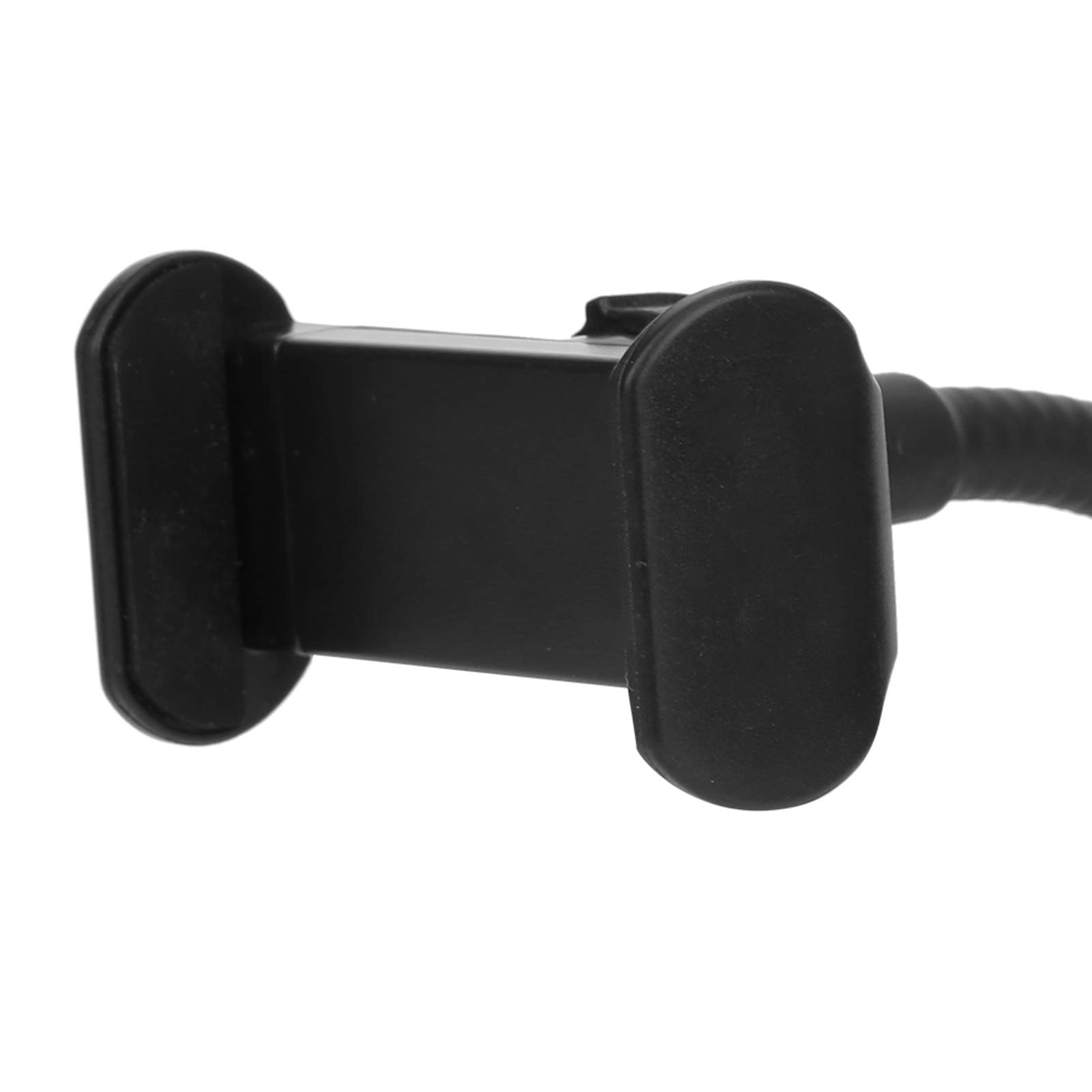 Black Aluminum Ring Light Phone Holder - Portable for Live Streaming & Video Calls