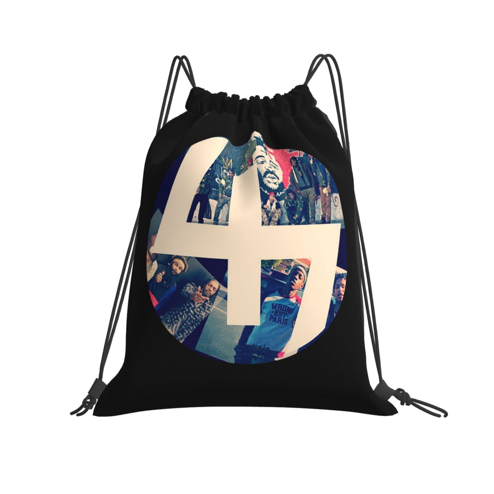 Capital Steez Waterproof Drawstring Backpack - Lightweight Gym Bag for Sports, Yoga, Swimming & Travel - Perfect for Workouts, Beach Trips & Outdoor Adventures