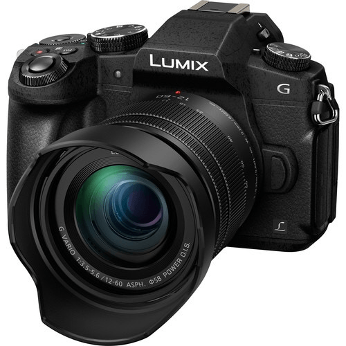 Panasonic Lumix DMC-G85 16MP Mirrorless Camera with 12-60mm Lens | 4K Video, 5-Axis Stabilization | Perfect for Travel Photography & Vlogging