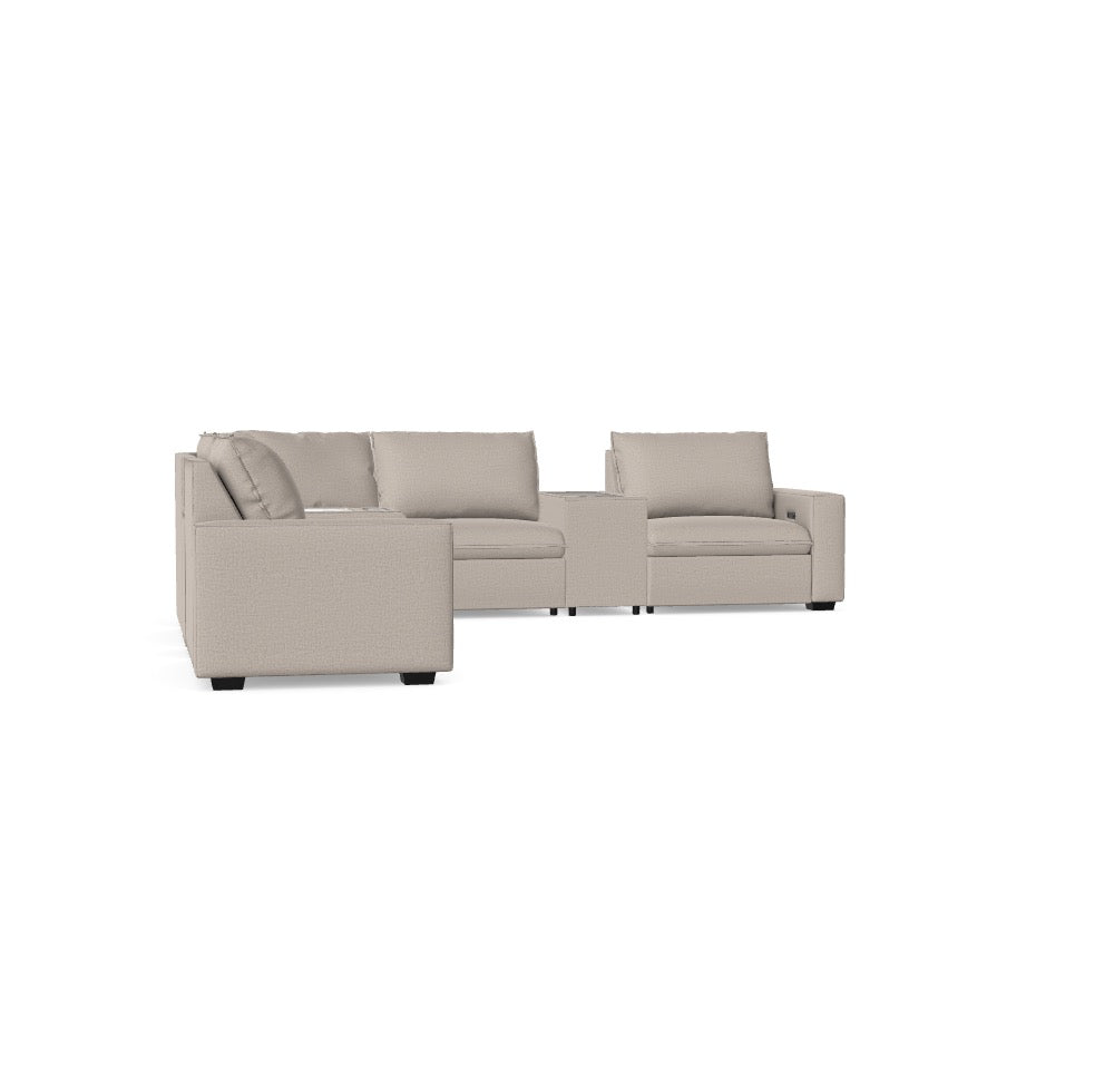 Love Story Modular Sectional Sofa - Custom Design (Ref: M_OH3AFH) for Living Room, Lounge & Home Theater