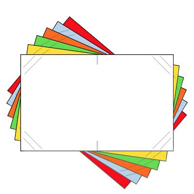 Custom Price Gun Labels - 240,000 Monarch 1115 Compatible Labels with 16 Ink Rollers (Choose Colors, Font & Text) - Perfect for Retail Pricing, Inventory Management & Warehouse Organization