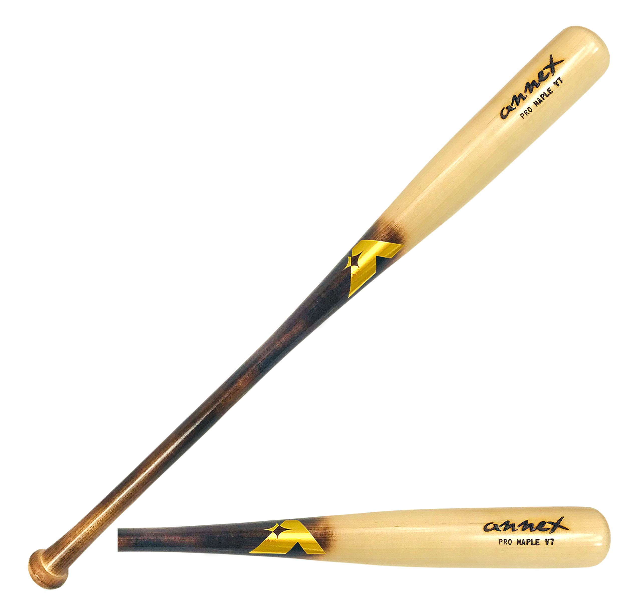 Youth Maple Wood Baseball Bat - Annex Model Y7 for Training & Games