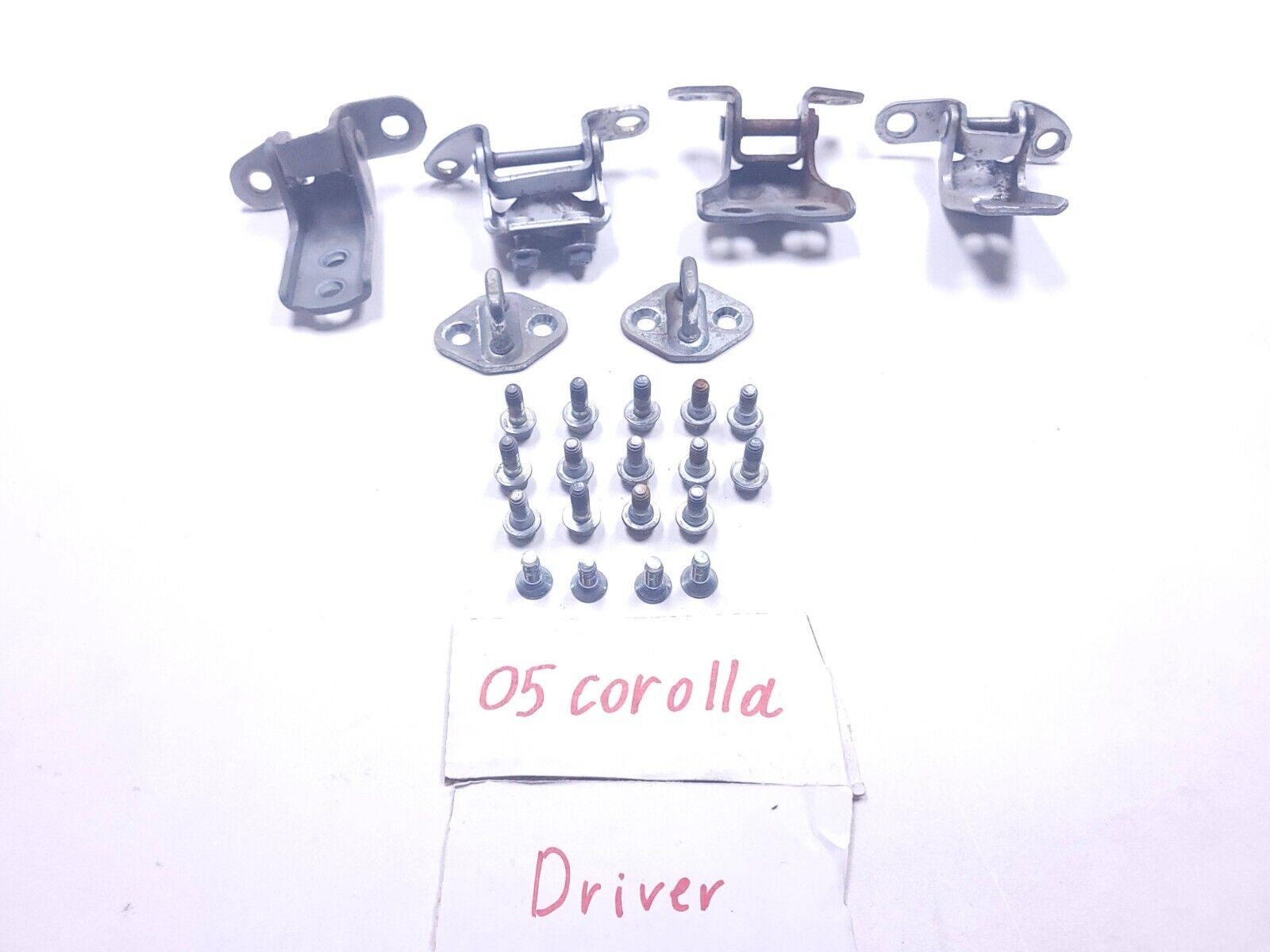 2003 2008 Toyota Corolla Left Driver Side Door Hinge OEM Replacement Part - Perfect for Car Door Repair and Maintenance