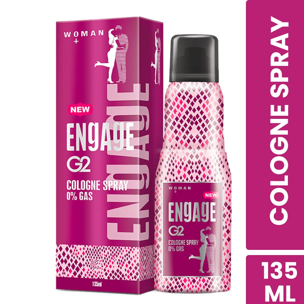 Engage Cologne G2 Perfume for Women - 4.5oz Long-Lasting Floral Fragrance | Perfect for Date Night, Office & Special Occasions