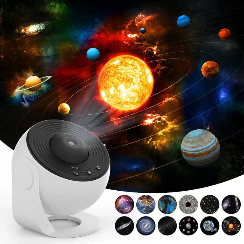 Galaxy Projector Night Light - Starry Sky LED Lamp for Kids & Adults - Perfect for Bedroom, Nursery, Party & Relaxation