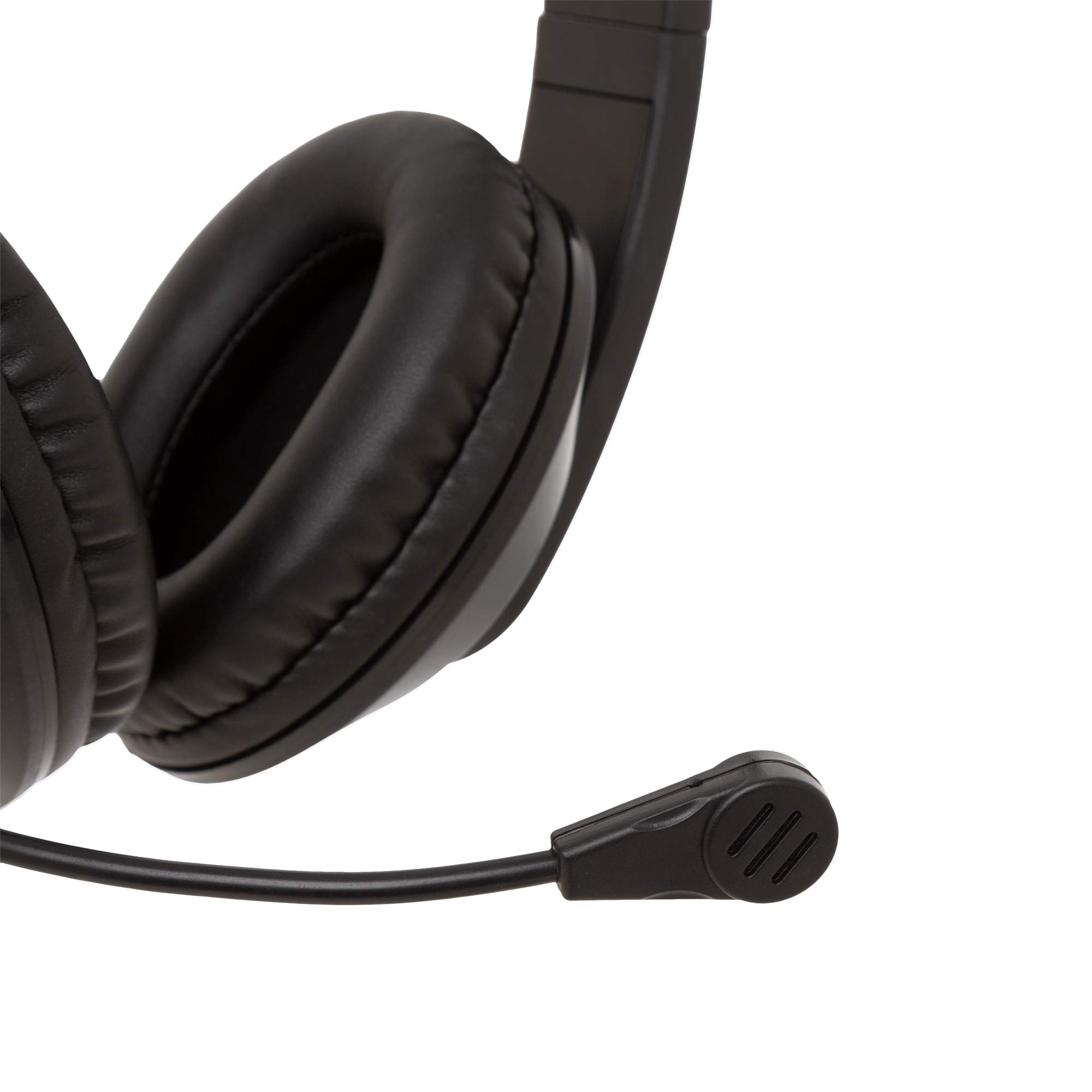 10 Pack School Testing Headsets with Boom Microphone - 3.5mm TRSS Plug for Computers & Mobile Devices - Perfect for Standardized Testing, Online Classes & Remote Learning